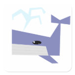 Whale stickers