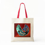 Whale Symbol On Red Bag