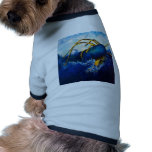 Whale Vs Colossal Squid Seascape Painting pet clothing