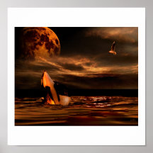 WHALEMOON POSTER