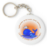 Whales Are Like People Products keychains