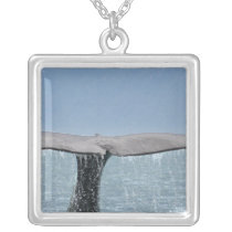 Whale's Tail Sterling Silver Necklace