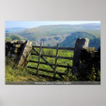 Wharfe Dale gateway, Yorkshire, England Poster