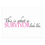What a Breast Cancer Survivor Looks Like Post Card