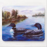 What A Pair Loon Mousepad