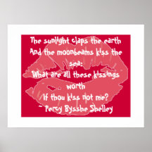 What are all these kissings worth.... -Poster
