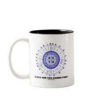What Are You Coded For? (Amino Acid Wheel) Coffee Mugs