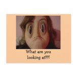 What are you looking at??! Postcard