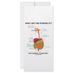 What Are You Staring At Rest Assured I've Got Guts rack cards