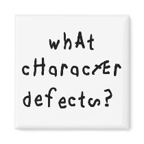 What Character Defects Fridge Magnets
