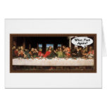 What, Fish Again? - Funny Last Supper Cards