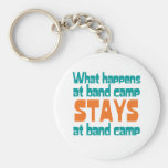 What Happens at Band Camp Key Chains