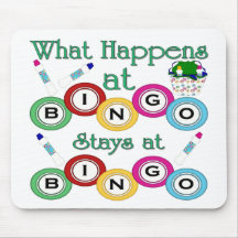 What Happens at Bingo Mouse Mat