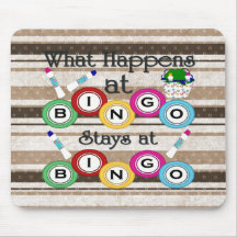 What Happens at Bingo Mouse Pad