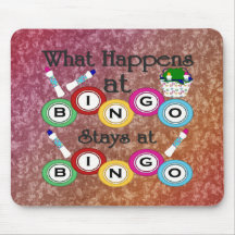 What Happens at Bingo Mousepads