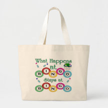 What Happens at Bingo Tote Bag