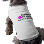 What Happens At Girls Night Out Stays At Girls Nig Doggie Shirt