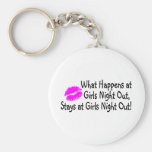 What Happens At Girls Night Out Stays At Girls Nig Key Chains