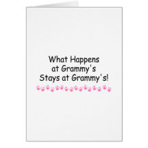 What Happens At Grammys With Pink Handprints 2 Greeting Card