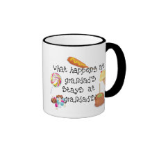 What Happens at Grandad's STAYS at Grandad's Coffee Mug