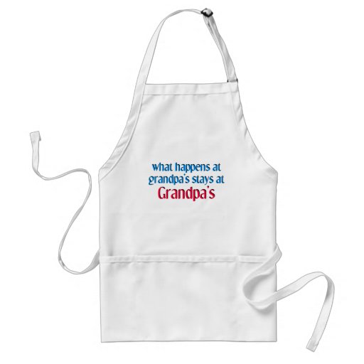 What happens at Grandpa's Apron