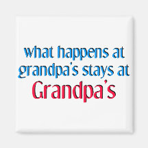 What happens at Grandpa's Magnets