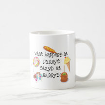 What Happens at Nanny's STAYS at Nanny's Coffee Mugs
