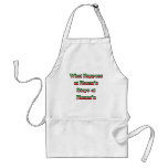 What Happens at Nonna's, Stays at Nonna's aprons