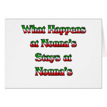 What Happens at Nonna's, Stays at Nonna's Card