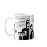 What happens at the bachelor party... mugs