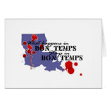 What Happens in Bon Temps Greeting Cards