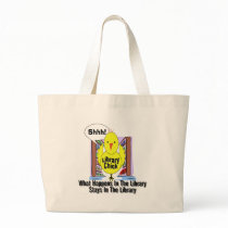 What Happens In The Library... Canvas Bags
