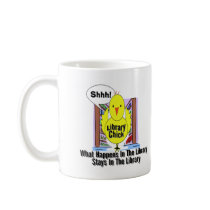 What Happens In The Library... Coffee Mugs