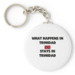 What Happens In TRINIDAD Stays There keychains