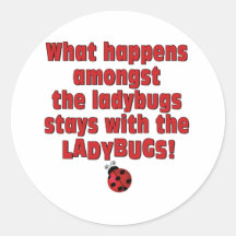 What Happens  . . . Ladybugs Stickers