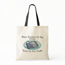 What Happens On The Cruise Canvas Bag