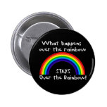 What Happens Over The Rainbow... Pinback Buttons