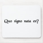 What is your sign? mousepads