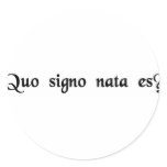 What is your sign? stickers