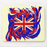 What it means to be British Union Jack flag Art Mouse Pad