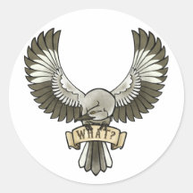 'What' Mockingbird Sticker