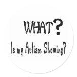 what my Autism showing? Sticker