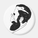 What`s on a man`s mind fridge magnets
