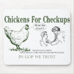What The Cluck?! mousepads