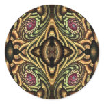 What The Dormouse Said Round Stickers