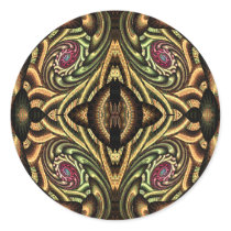 What The Dormouse Said Round Stickers
