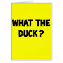 What the Duck cards