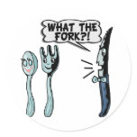 What The Fork stickers