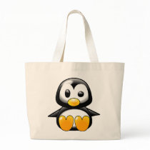 What the Heck Penguin Tote Bag