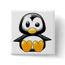 What the Heck Penguin Button